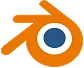 Логотип Blender 3D