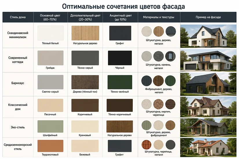 сочетание нескольких цветов