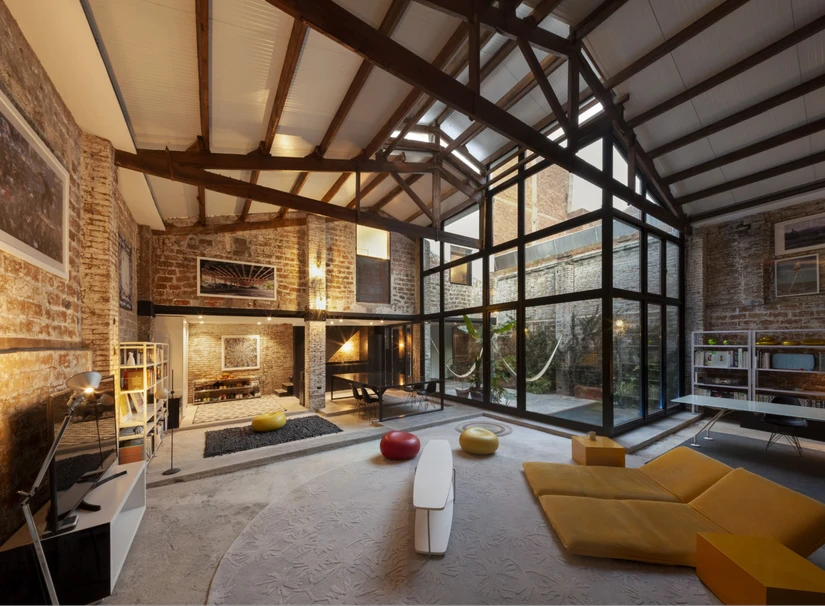 дом в лофтовом стиле