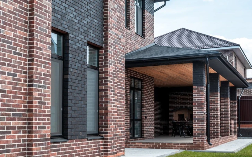 дом из облицовочного кирпича