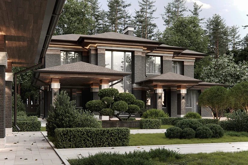 стиль дома Райт