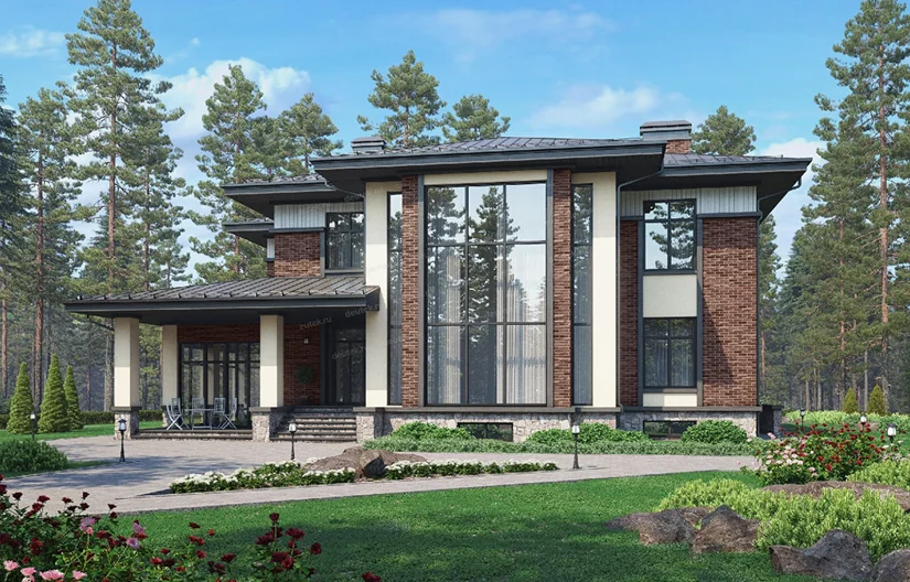 2-х этажный дом