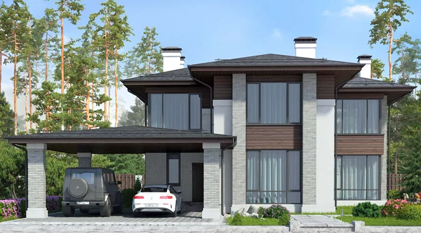 парковка у дома