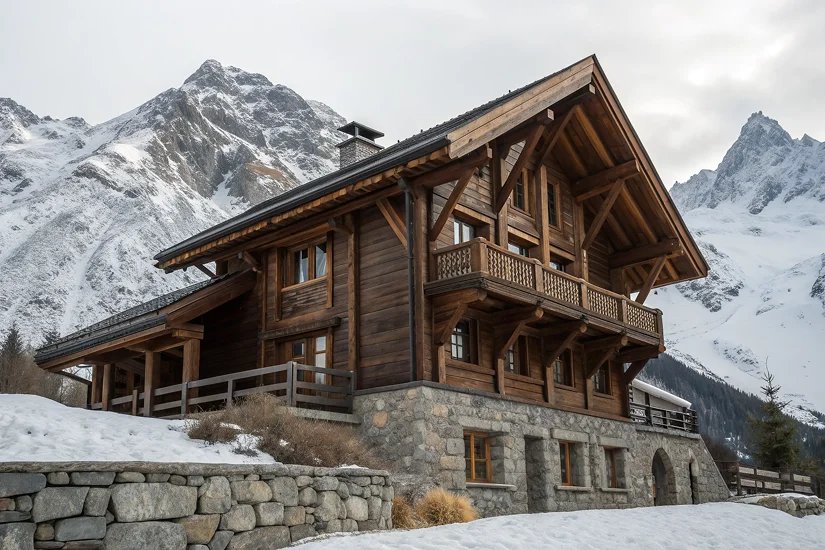 классическое шале