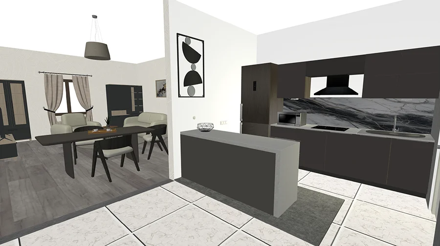 Проект просторного дома