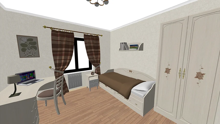 Оформление детской комнаты