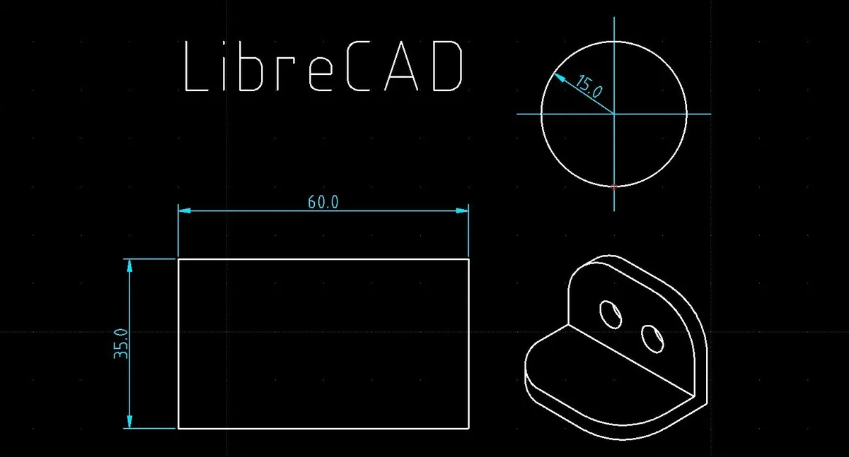 Видеообзор LibreCAD